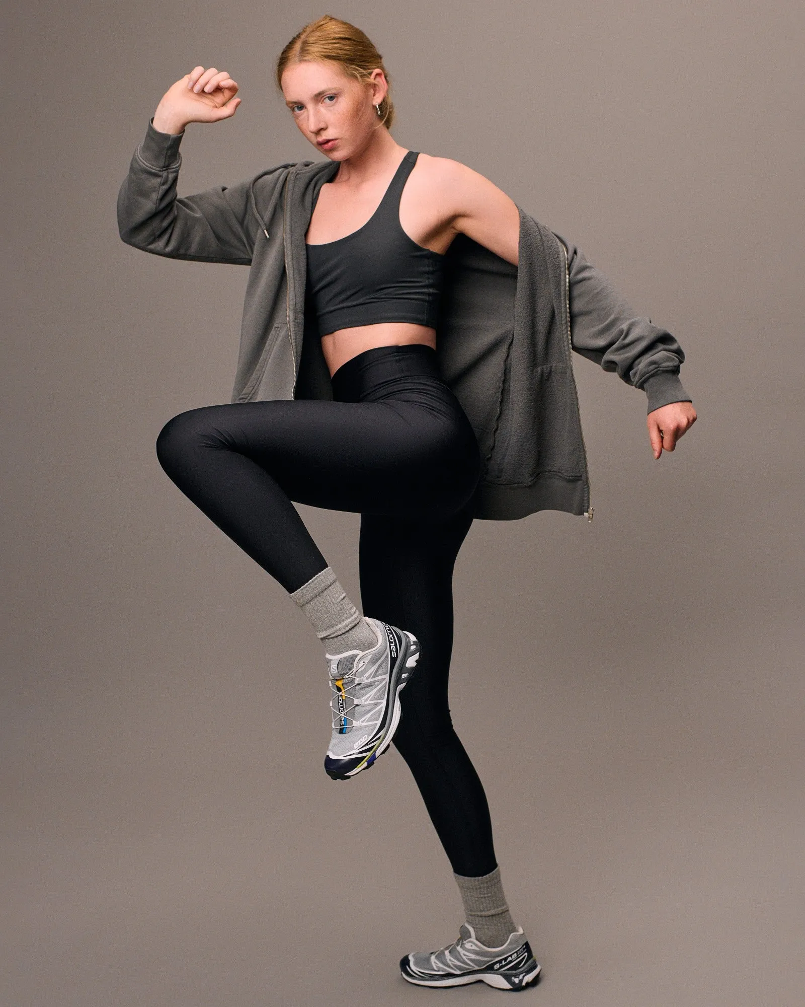 Active High-Rise Legging - Pacific Blue