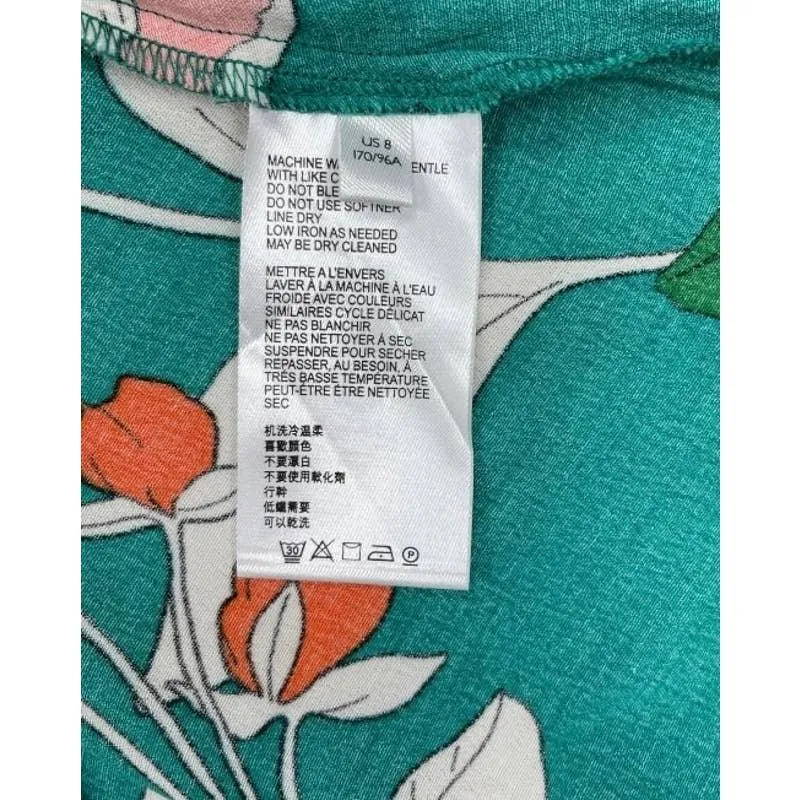 Anthropologie Dinah Knotch Color Multi Floral Dress Size 8 US