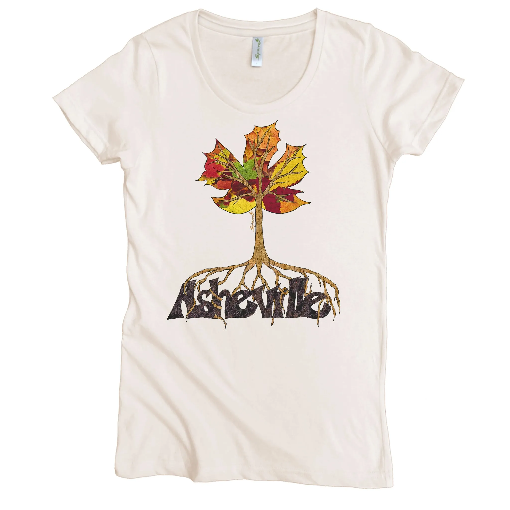 Asheville Fall Rooted Graphic Tee (W)