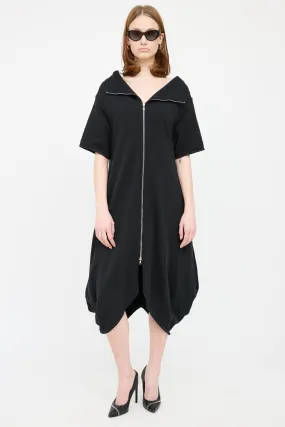 Asymmetrical Zip Dress