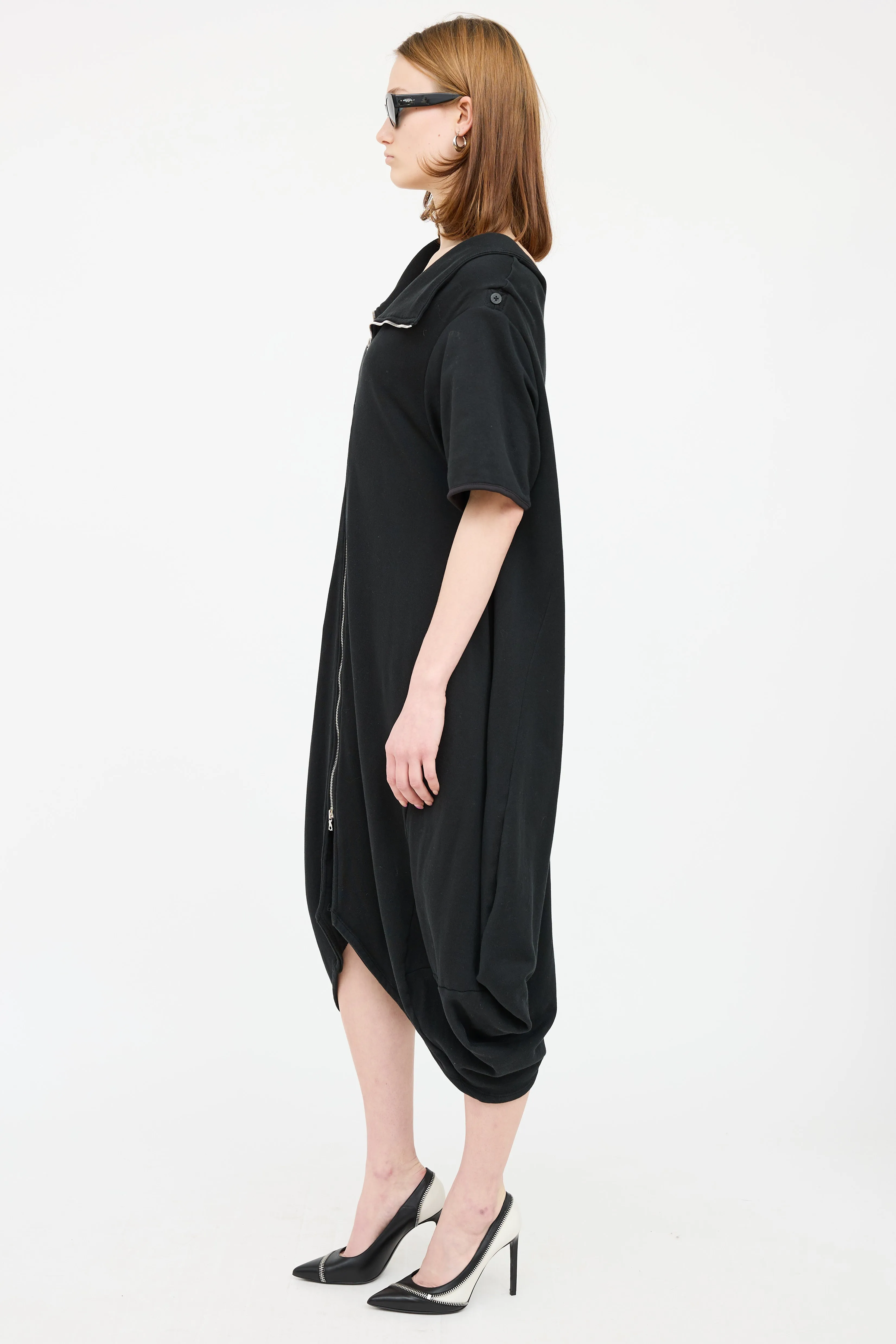 Asymmetrical Zip Dress