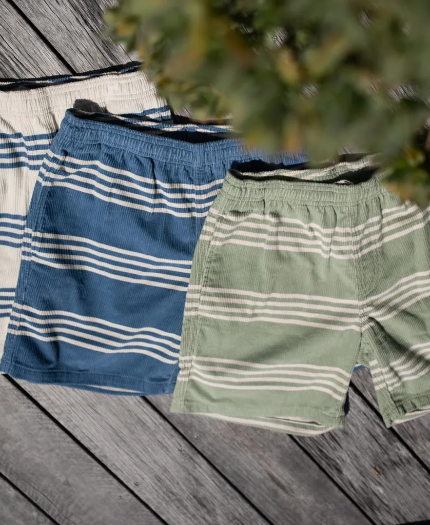 Beach Boy Cord Short | Cream