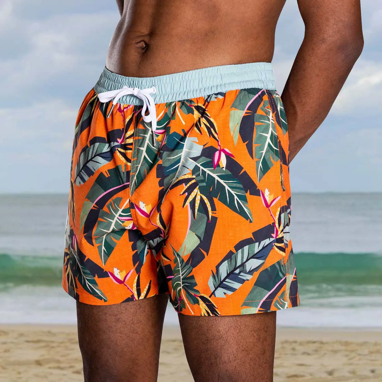 Beach resort style casual beach shorts