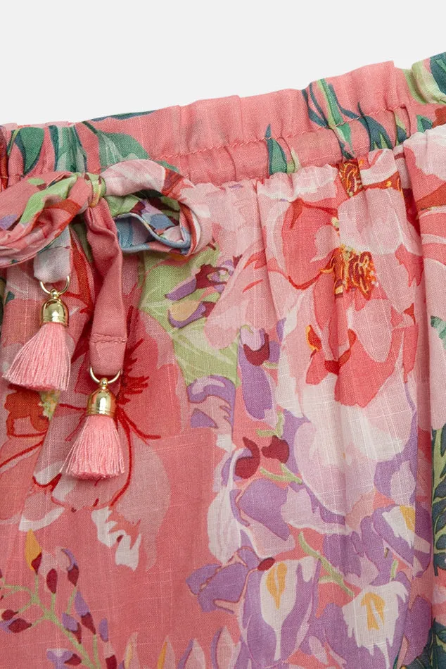 Bellitude Flounce Skirt Watermelon Floral