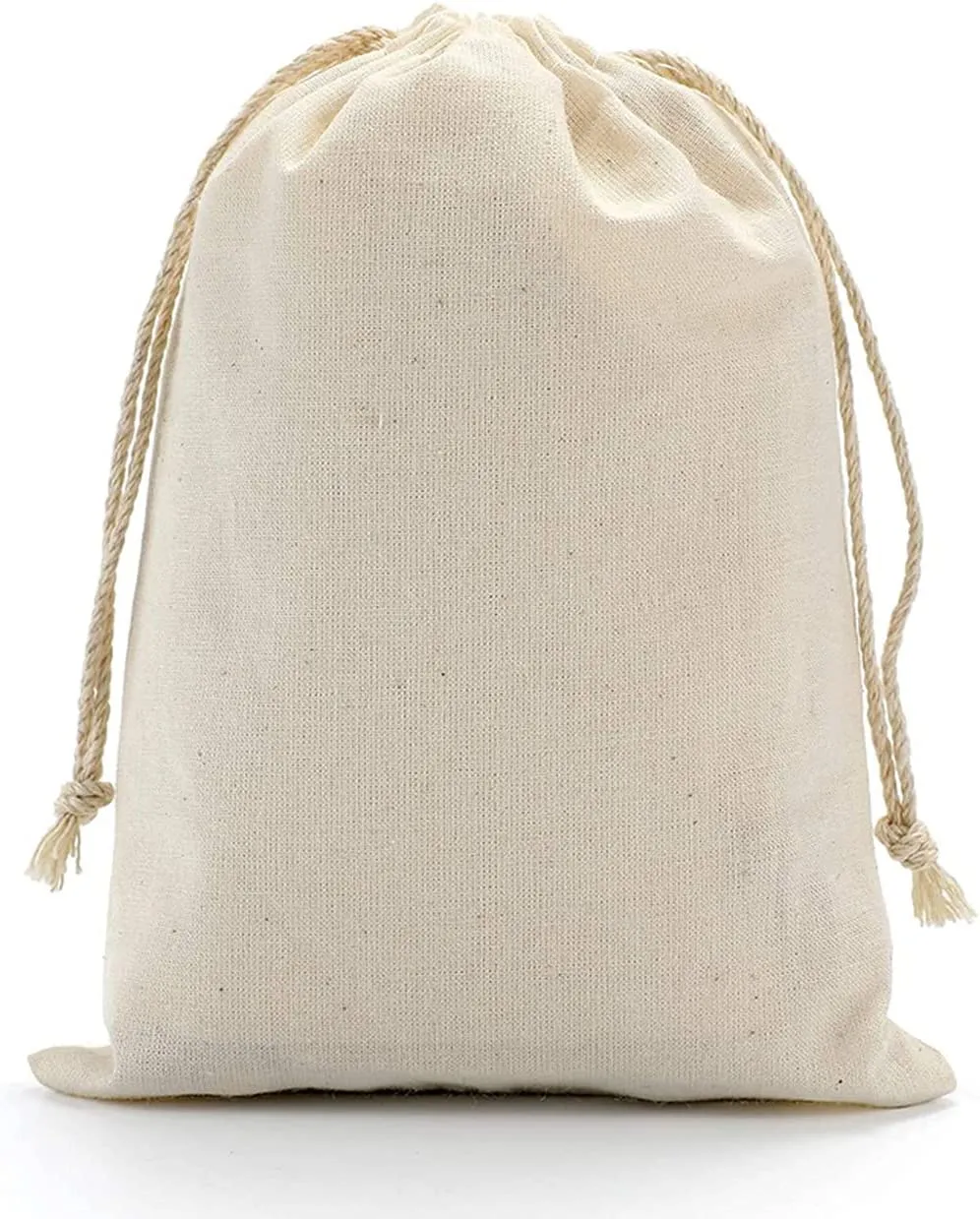 Canvas Drawstring Muslin Bags