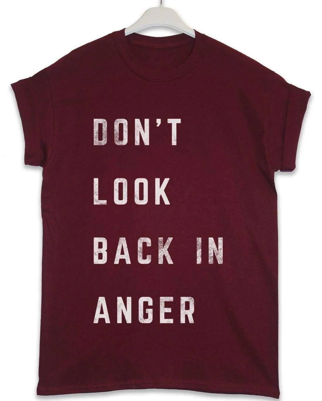Dont Look Back in Anger Lyric Quote T-Shirt