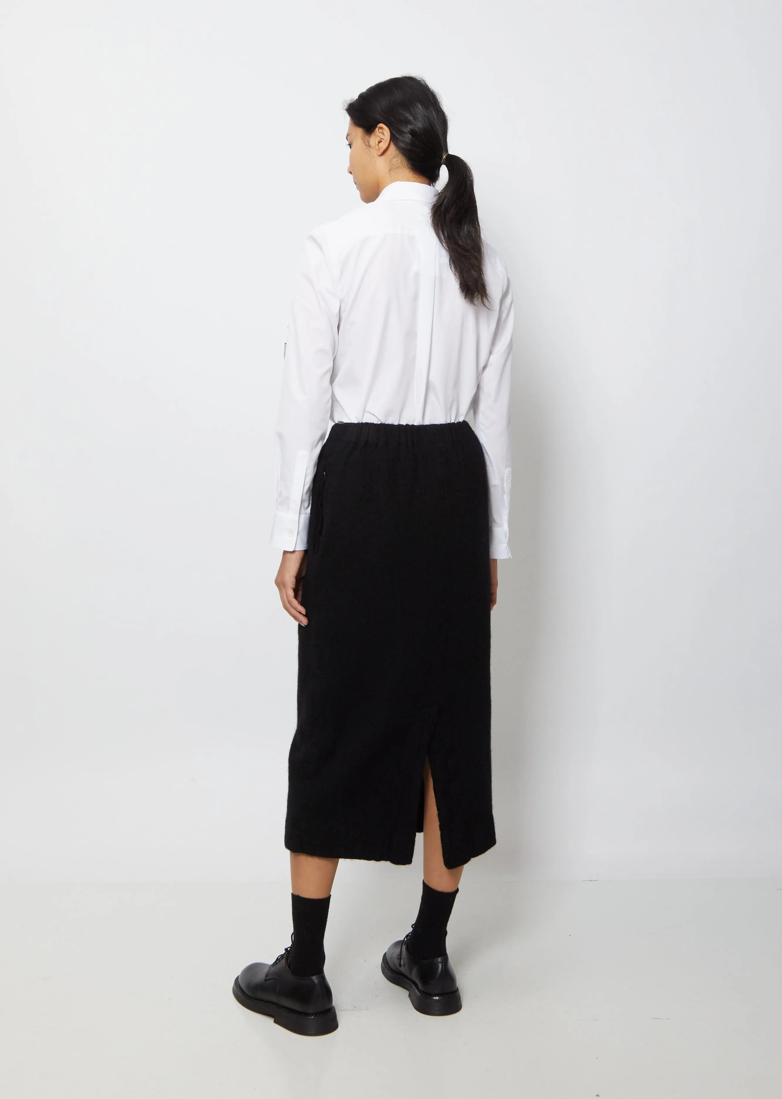 Drawstring Straight Skirt