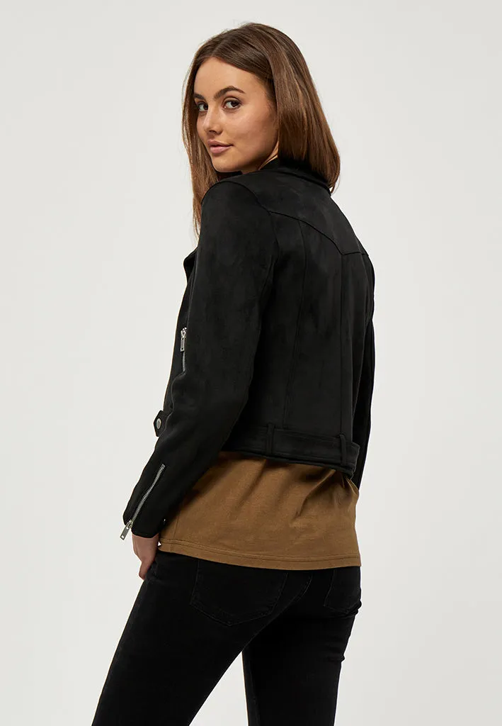 DSTabarak Biker Jacket - JET BLACK
