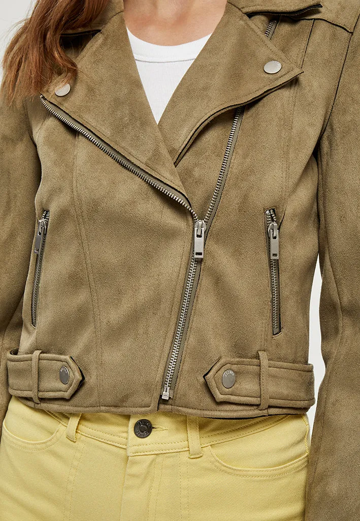 DSTabarak Biker Jacket - Mermaid Green