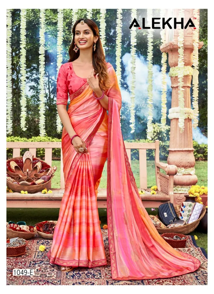 Fancy Printed Sarees Alekha 1049