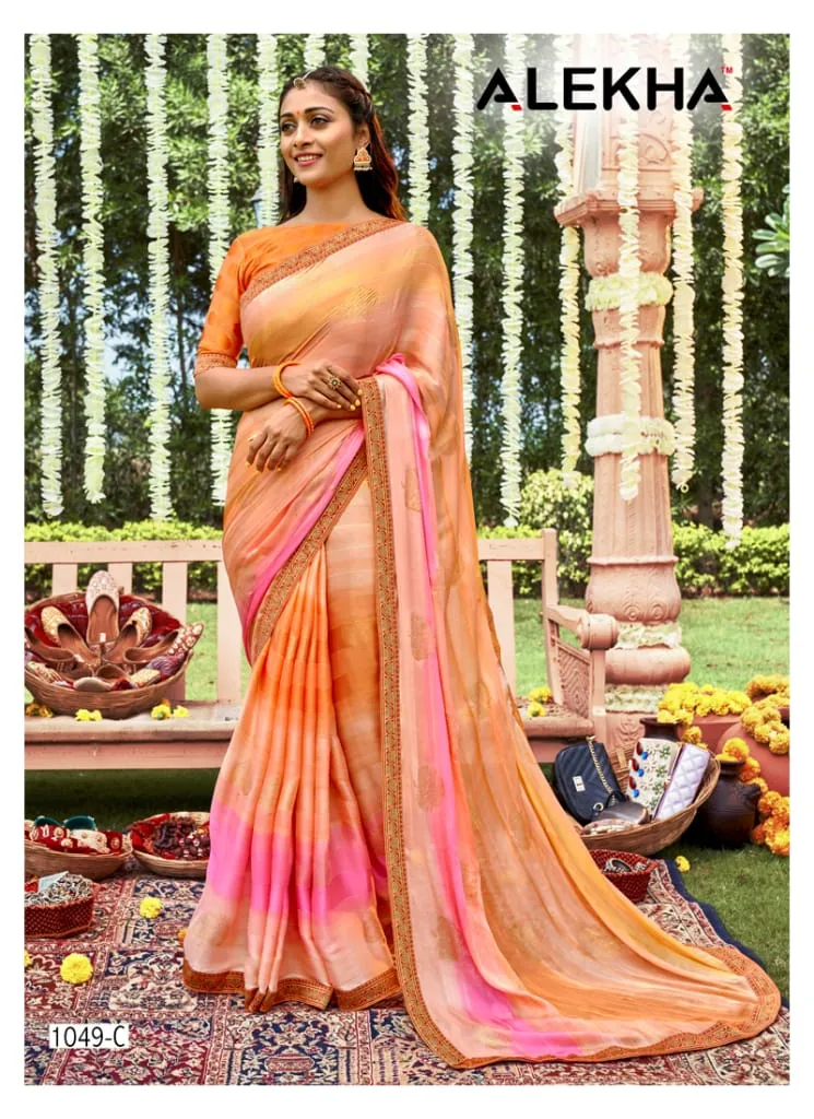 Fancy Printed Sarees Alekha 1049