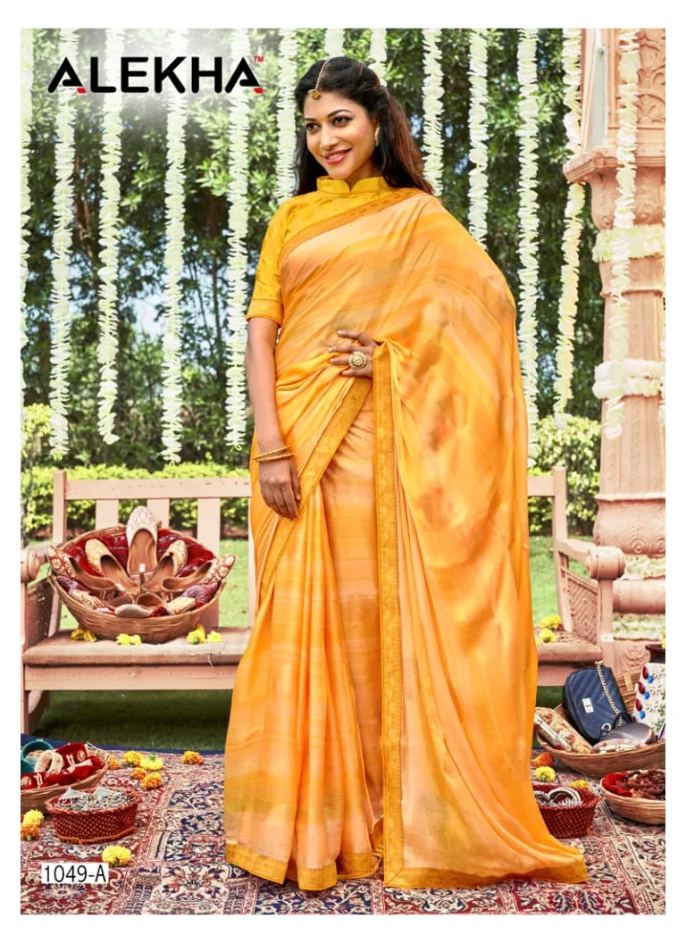Fancy Printed Sarees Alekha 1049