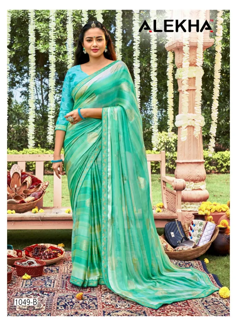 Fancy Printed Sarees Alekha 1049