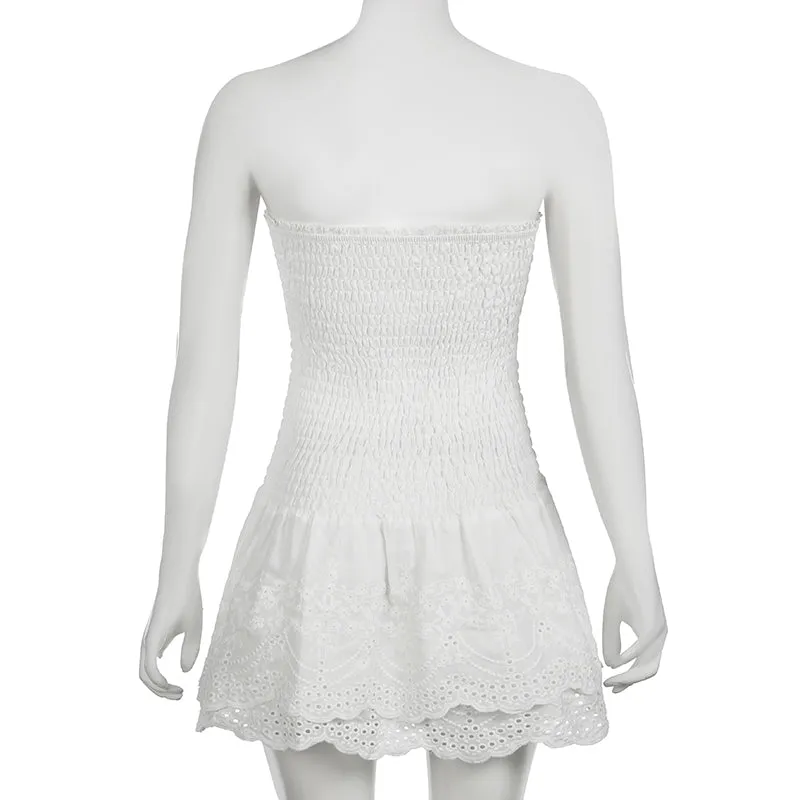 Flytonn-Christmas Outfits New Year's Eve Dress Night Out Club Dresses cute winter outfits Jae Strapless Mini Dress