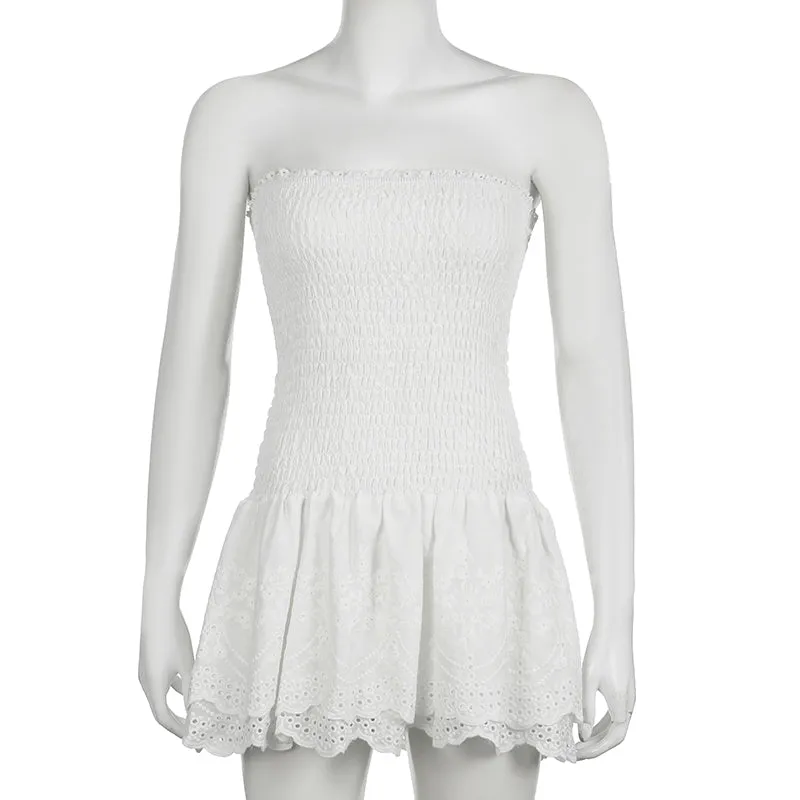 Flytonn-Christmas Outfits New Year's Eve Dress Night Out Club Dresses cute winter outfits Jae Strapless Mini Dress