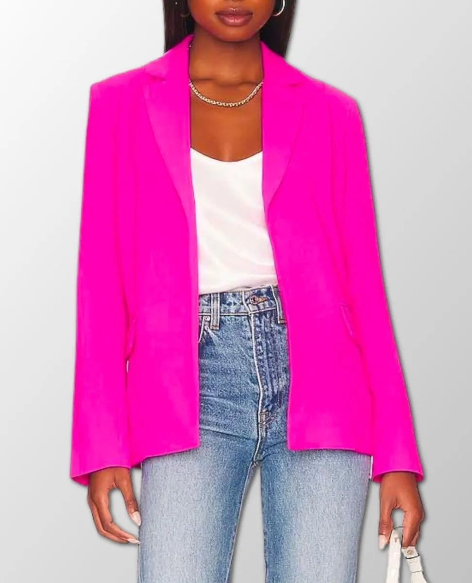 Hot Pink Peyton Blazer