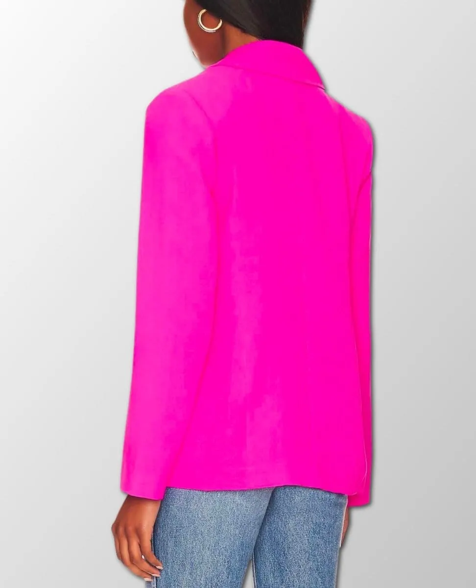 Hot Pink Peyton Blazer