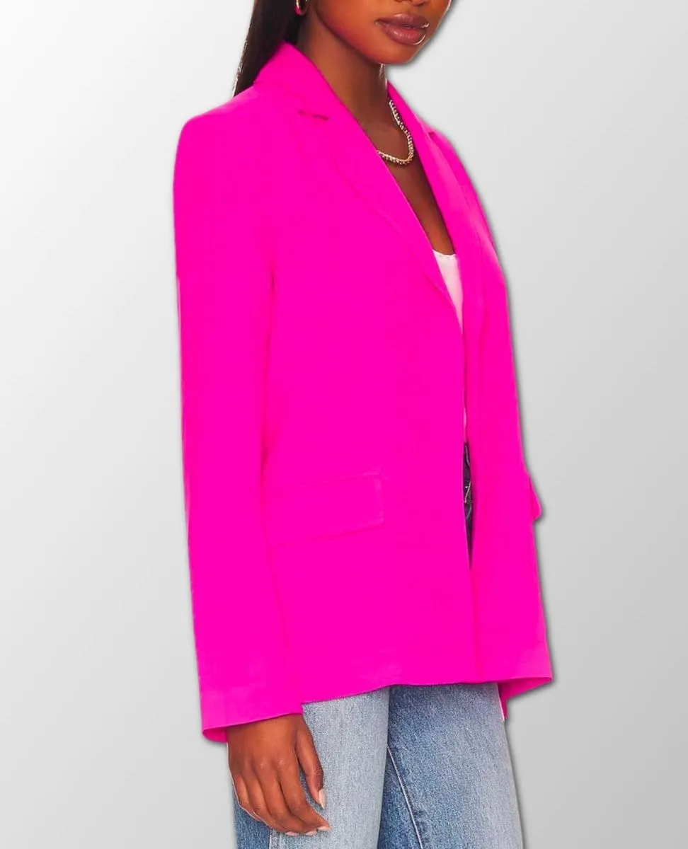 Hot Pink Peyton Blazer