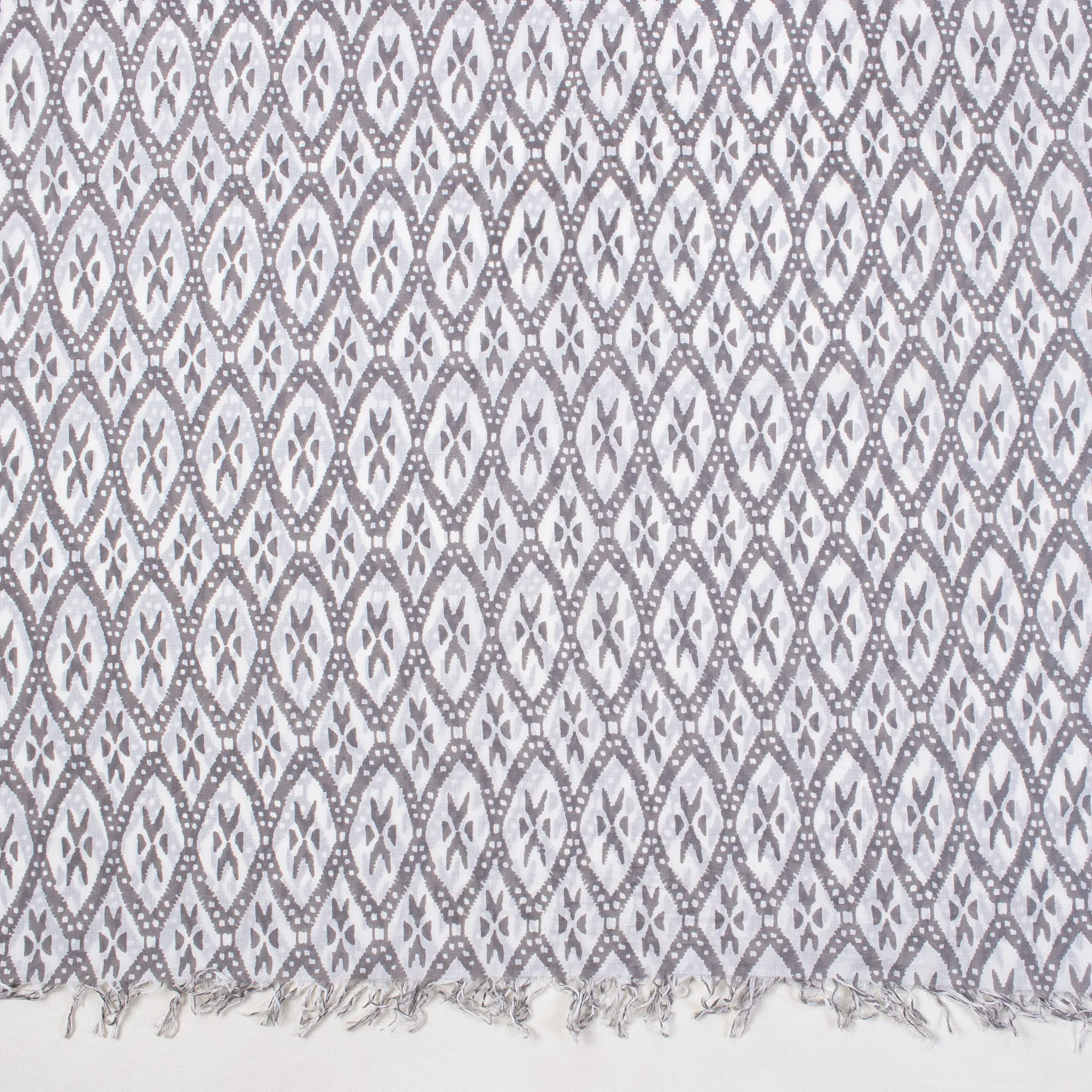 Ikat Block Print Cotton Ladies Swimwear Sarong