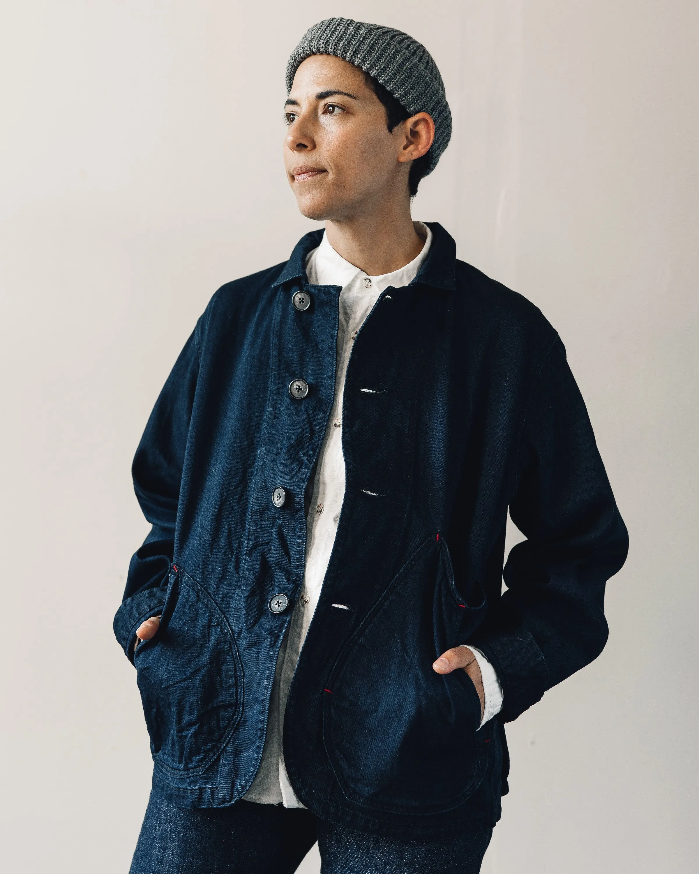 Kapital Unisex Ringoman Coverall, Indigo