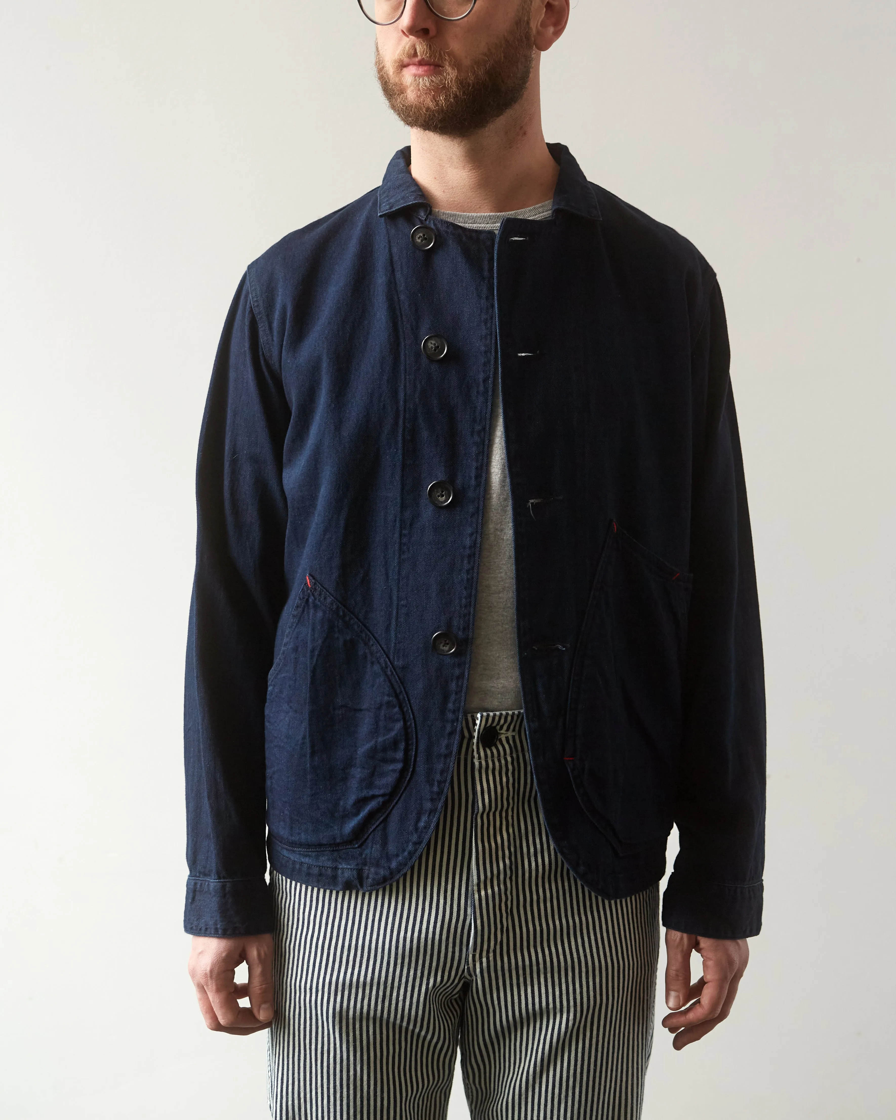 Kapital Unisex Ringoman Coverall, Indigo