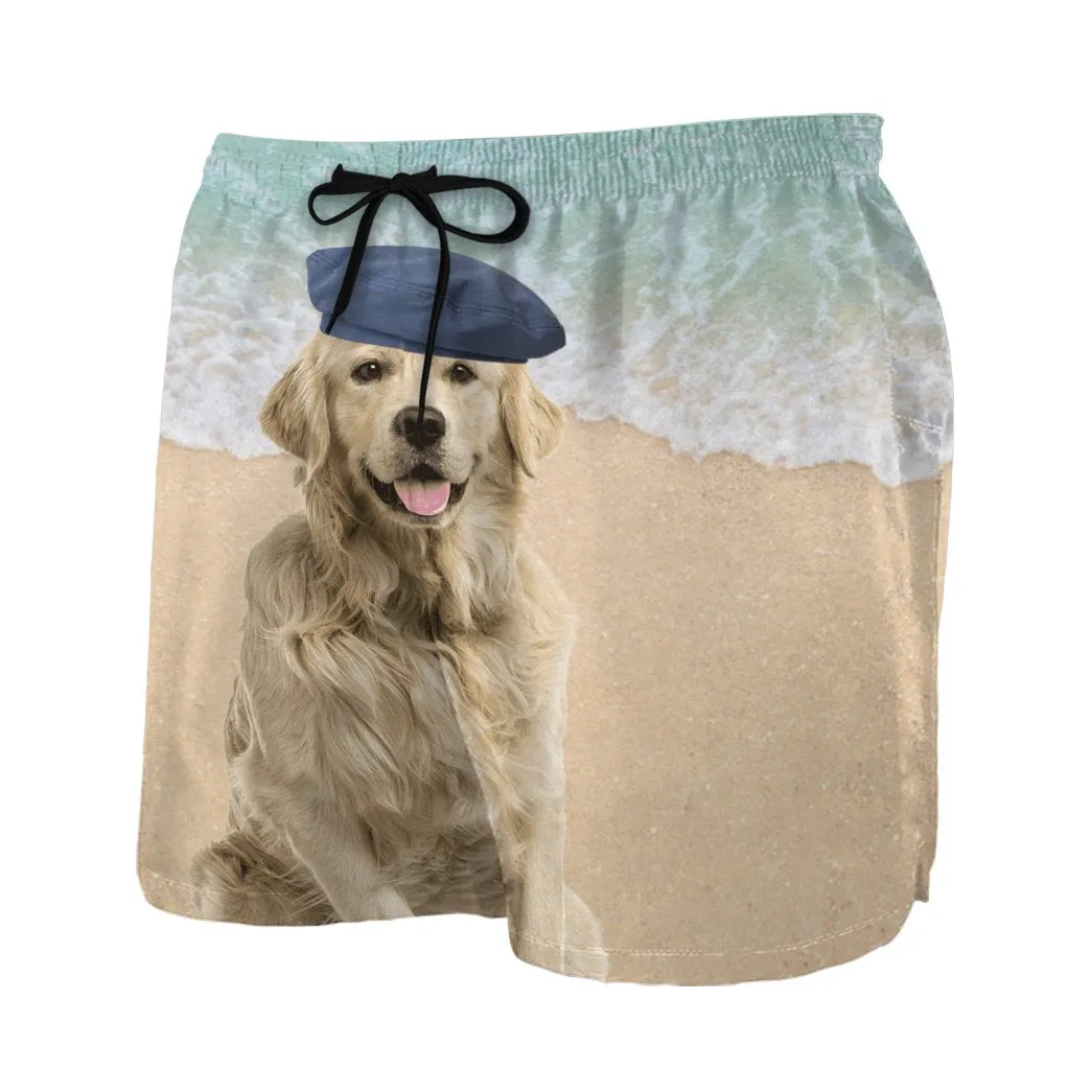 Labrador Retriever 3D Beach Shorts Beach