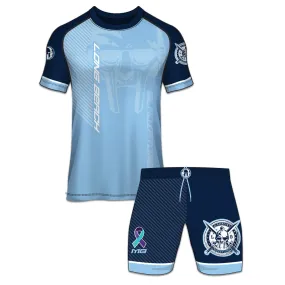 Long Beach Gladiators Wrestling Team Tee & Shorts