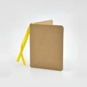 Luxury Kraft Gift Tags Yellow (25)