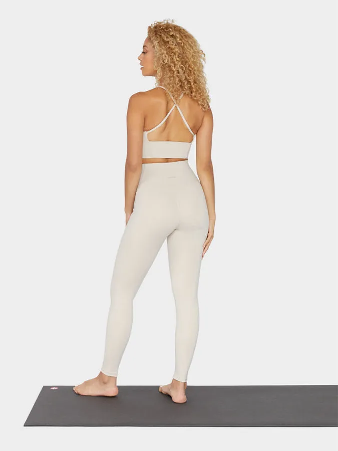 Manduka Essence Bra - Sand (Performance Bra - Darted)