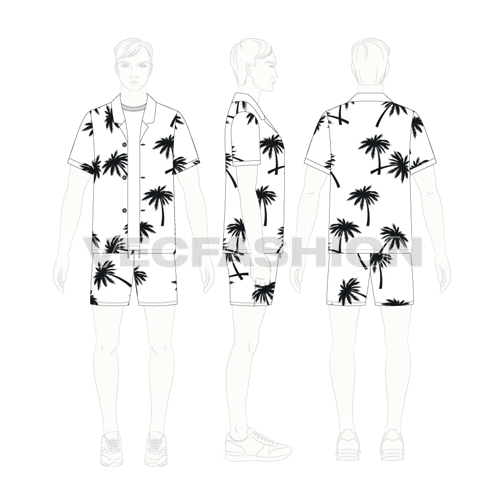 Mens Beachwear Set
