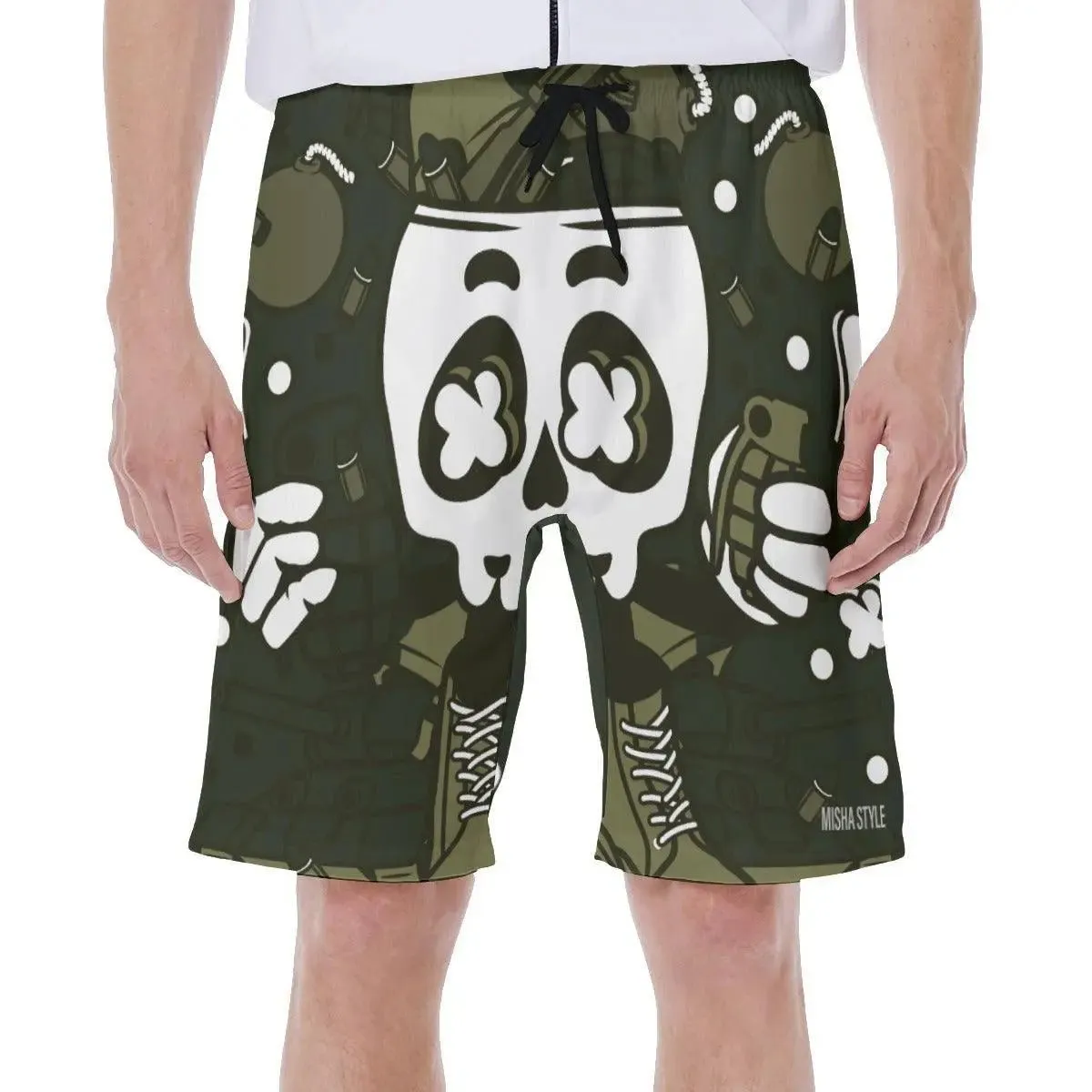 Misha Men's Soldier Beach Shorts