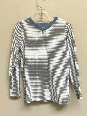 monica   andy Size 6 Blue & White Stripe Organic Girls T-Shirts