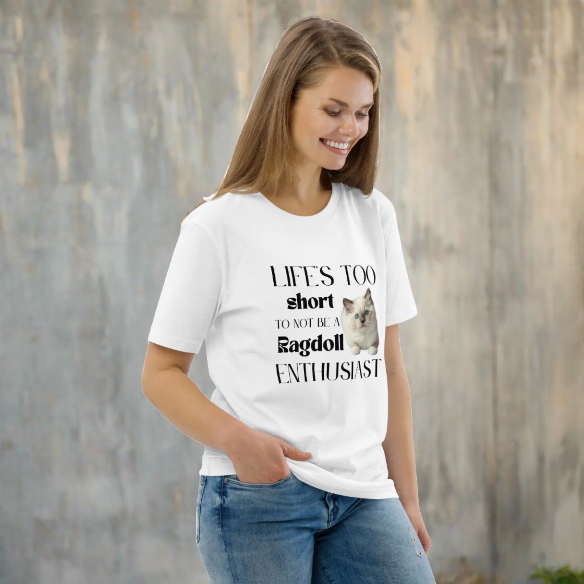 My cat, Unisex sustainable t-shirt