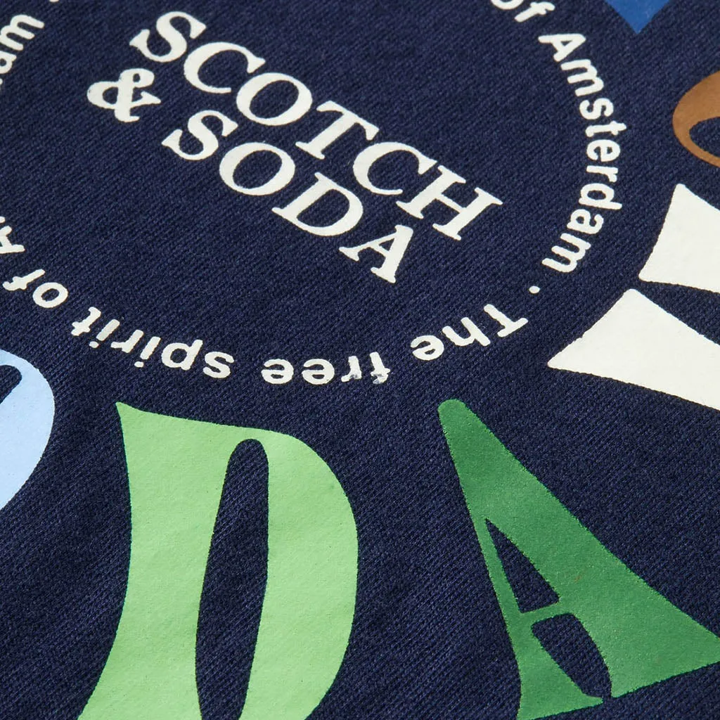 Navy Logo T-Shirt