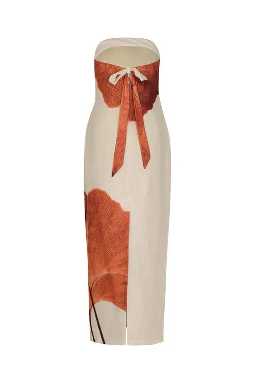 Nosso Amor Strapless Dress