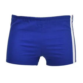 Original Czech military blue short sports shorts men elasticated waist NEW