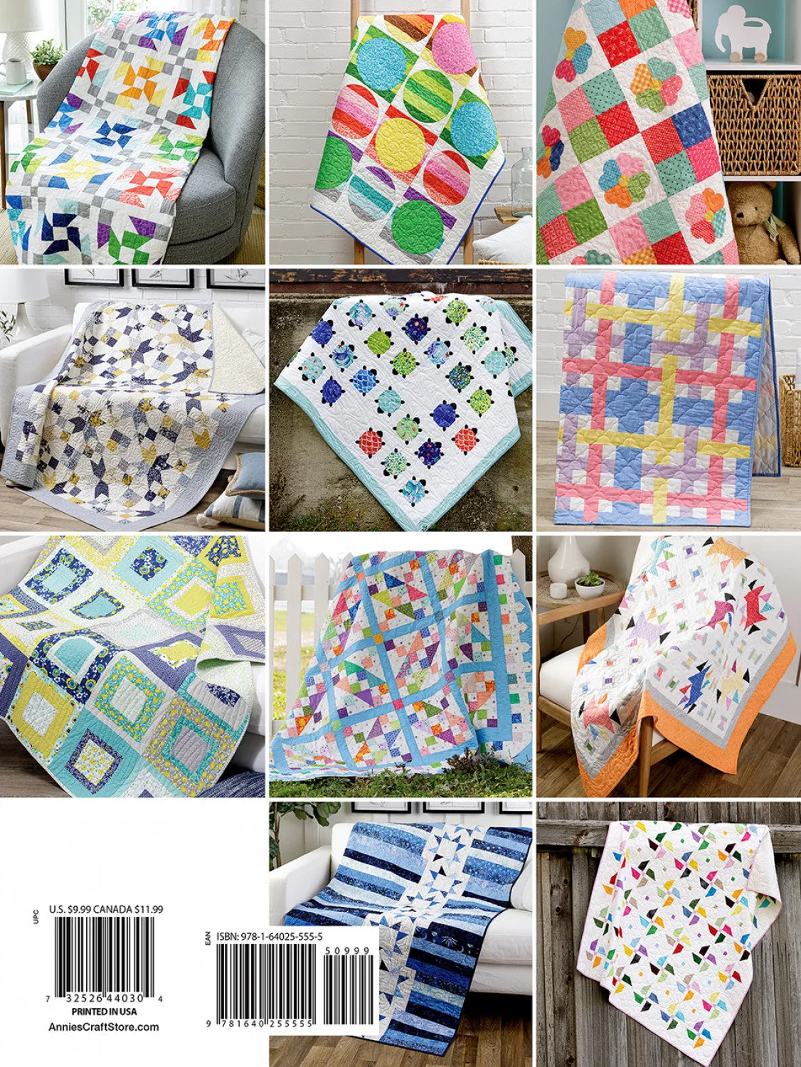 Precut Strips & Squares Pattern Book