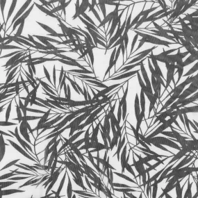 Printed Mesh - NADIA - 001 - Black and White