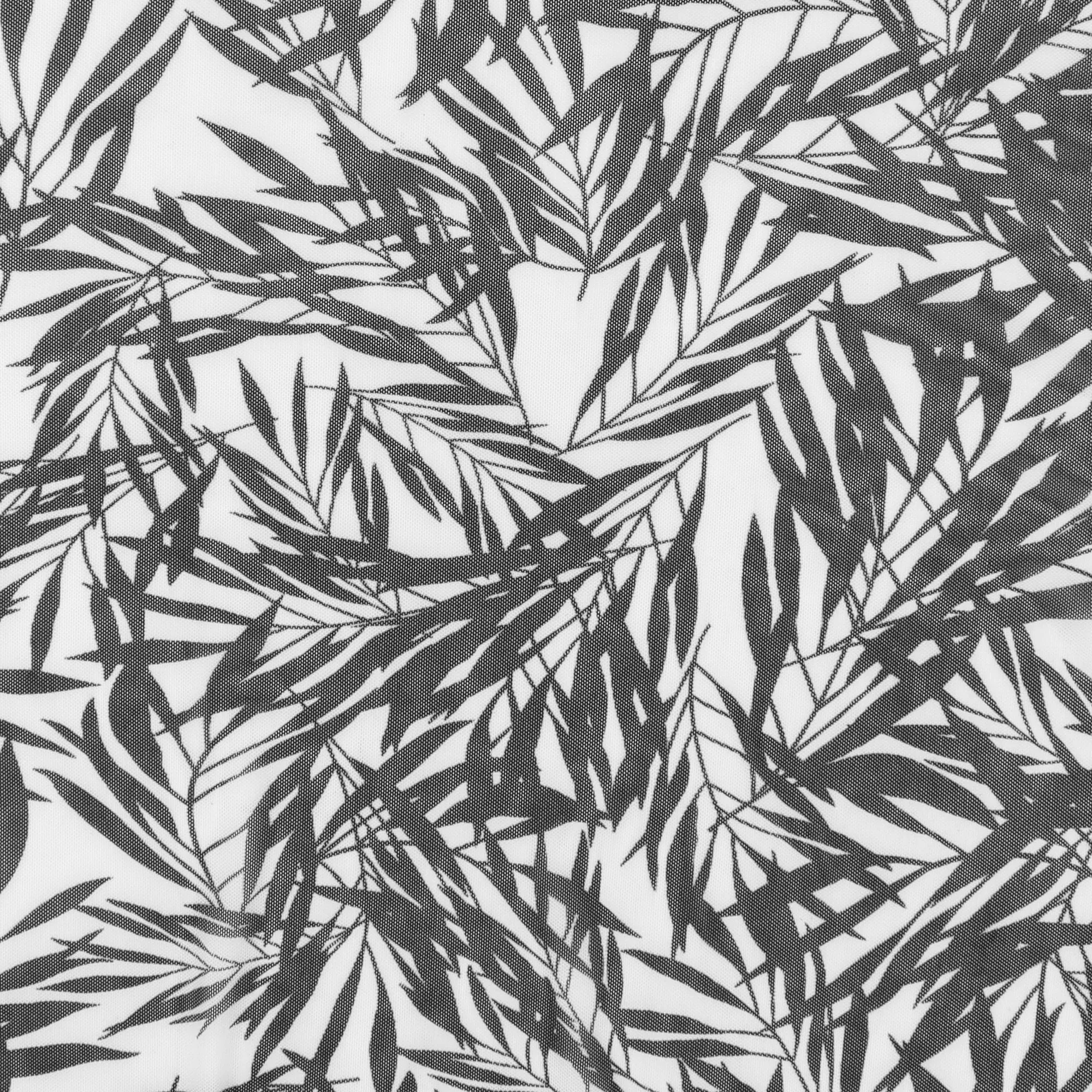 Printed Mesh - NADIA - 001 - Black and White