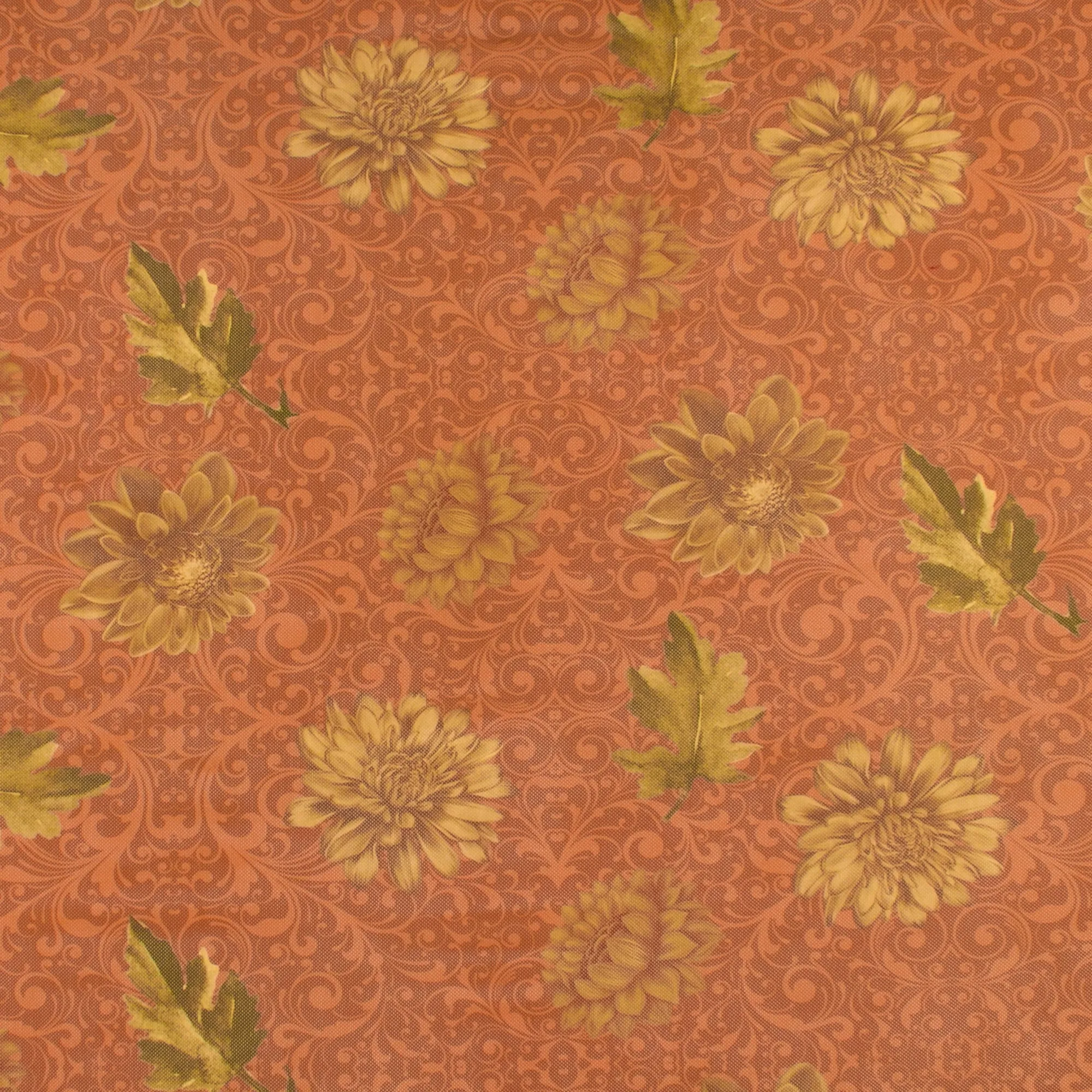 Printed Mesh - SAYLOR - 010 - Copper
