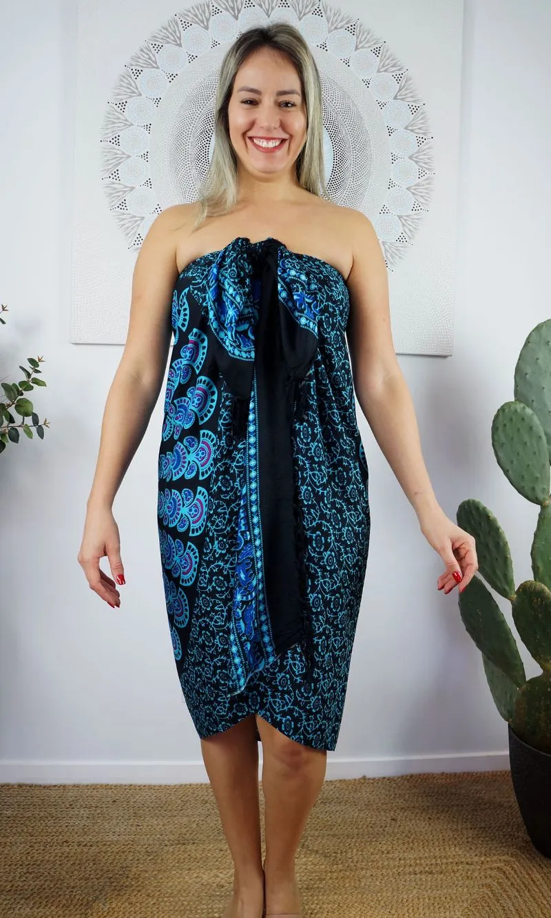 Rayon Sarong Mandala, More Colours