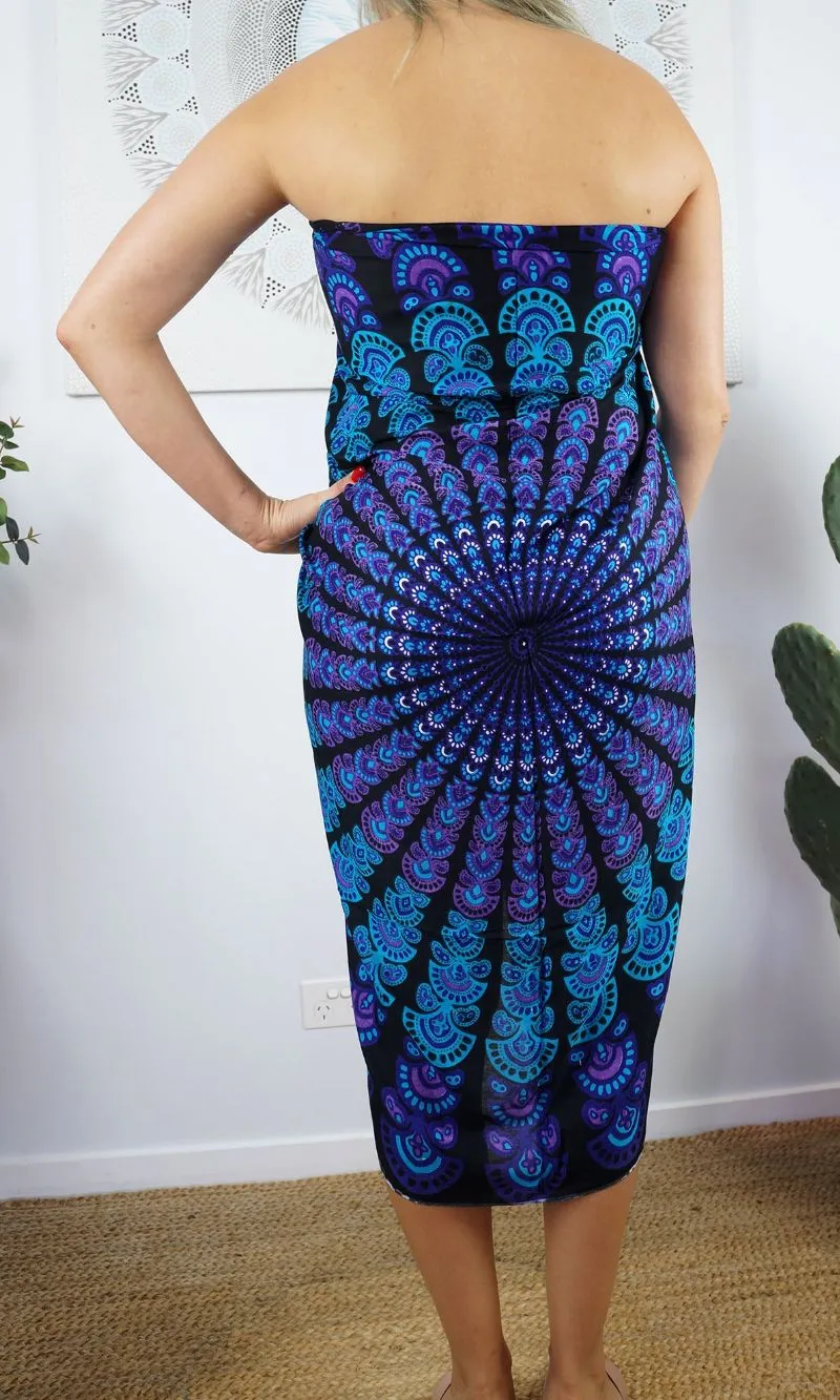 Rayon Sarong Mandala, More Colours