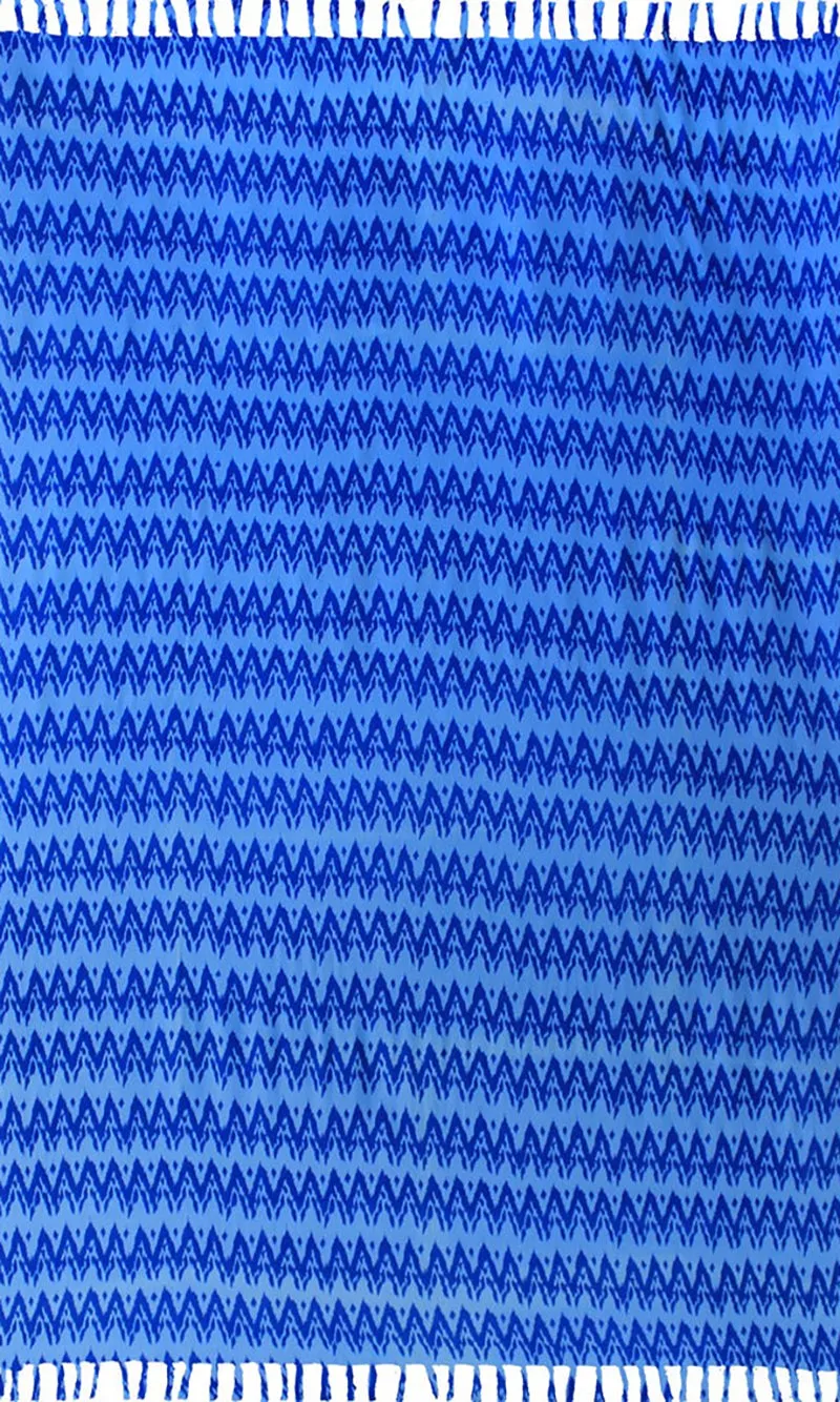 Rayon Sarong Zig Zag, More Colours
