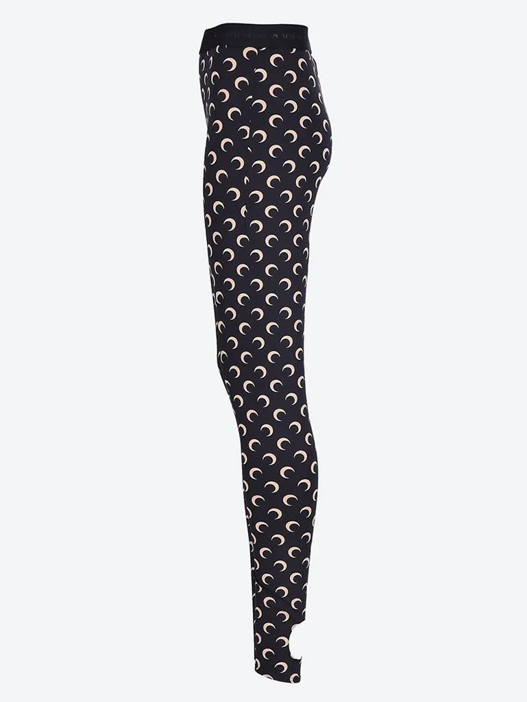Recycled moon stirrup leggings