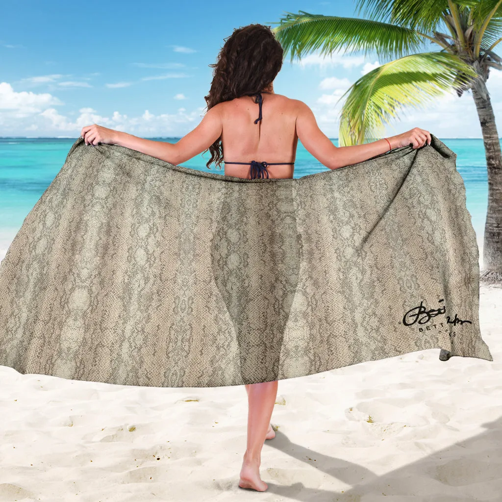 Snake Print Sarong