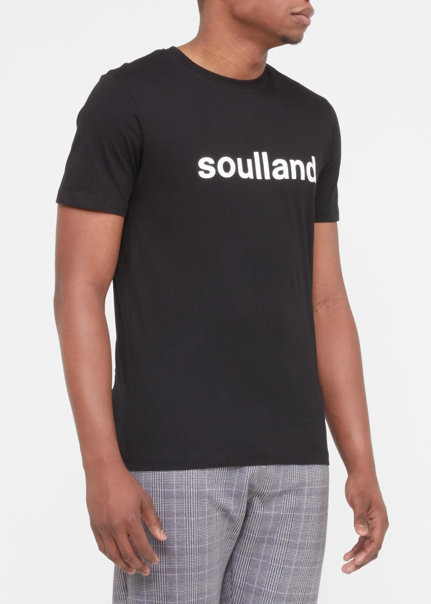 SOULLAND: CHUCK TEE [BLACK]