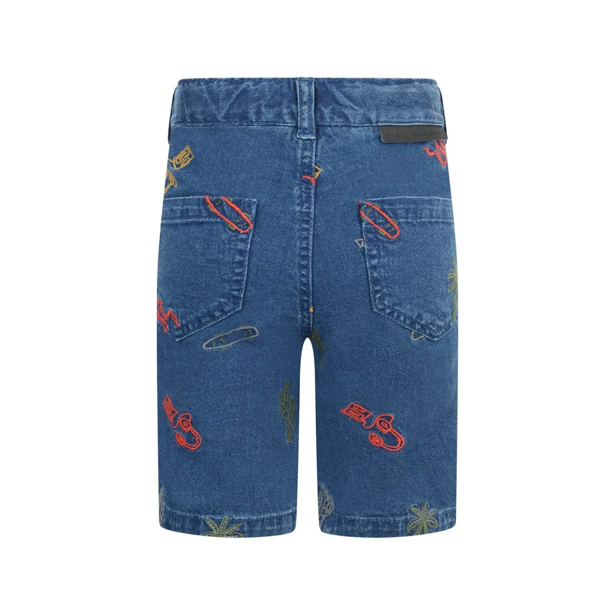 Stella McCartney Boys Denim Palm Beach Shorts
