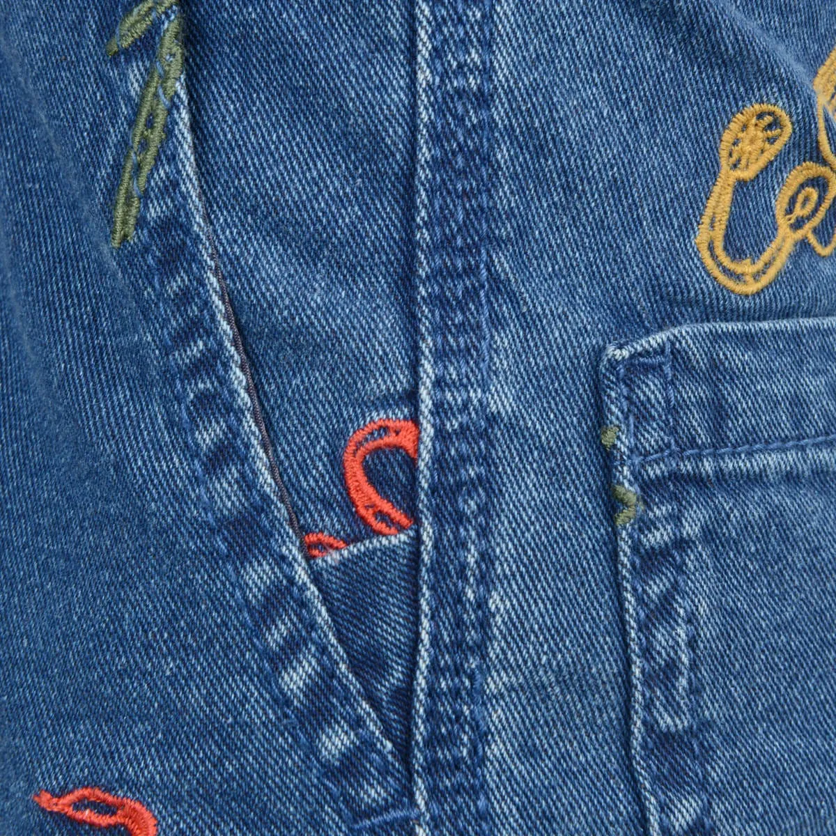 Stella McCartney Boys Denim Palm Beach Shorts