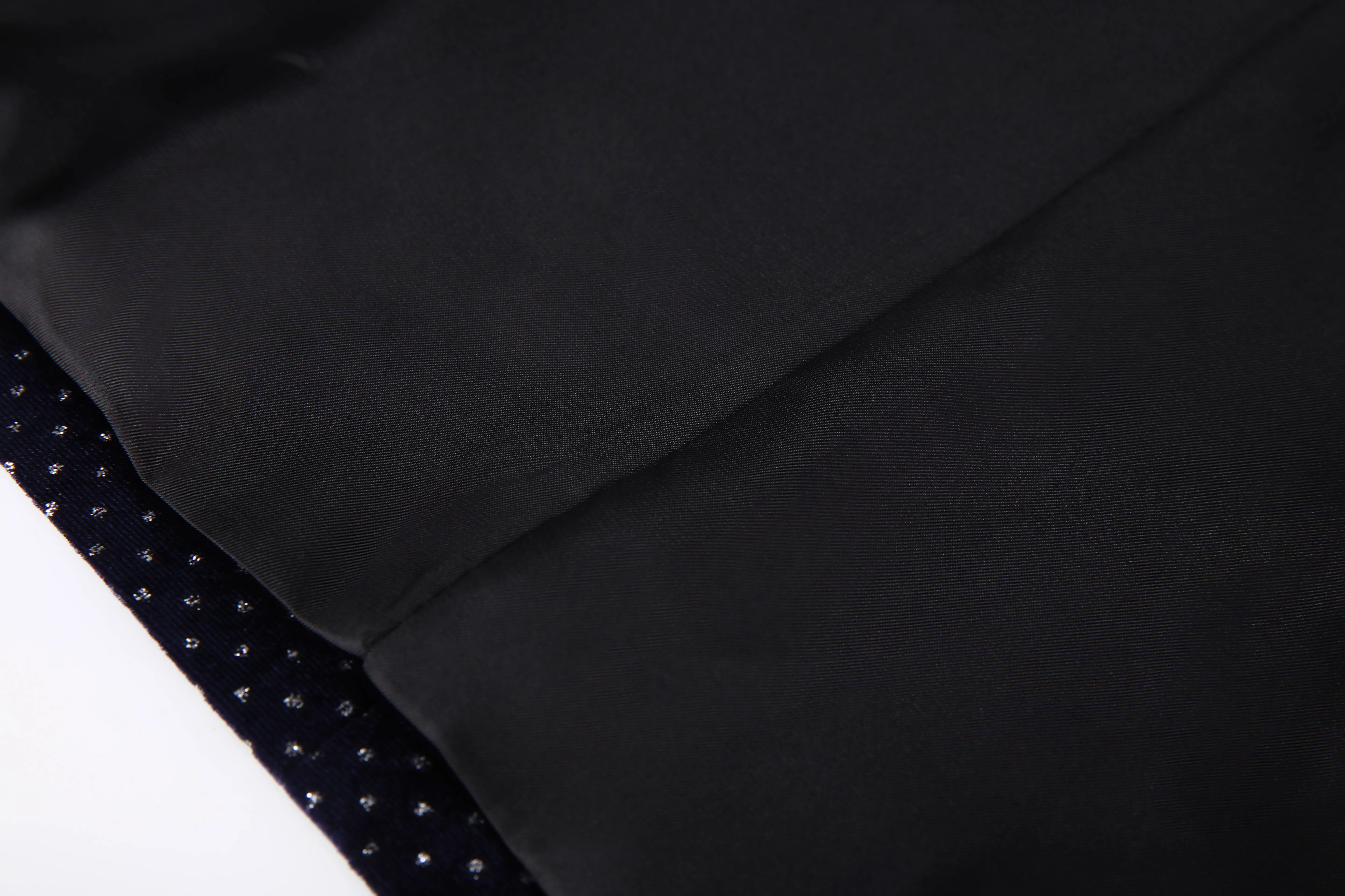 Studded Star Slim Fit Blazer - Navy