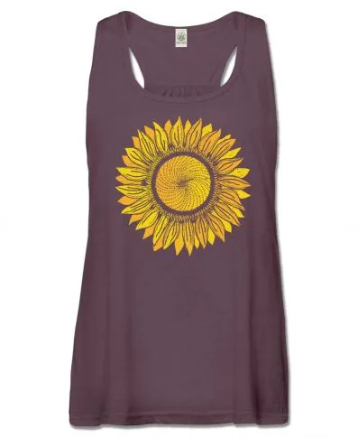 Sunflower Recycled Racerback Tank